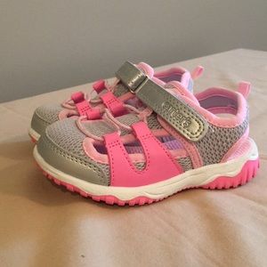 Carter’s Pink & Silver Size 8 Tennis Shoes